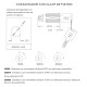 Panys de clau commutats P&C Industrias. Clau tubular de seguretat. Commutat amb 1 o 2 circuits i 3 4 posicions