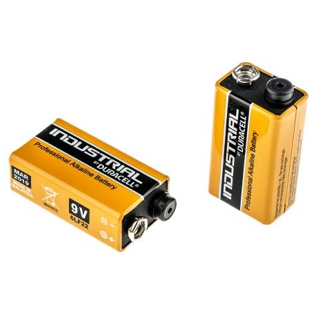 PILA CUADRADA PROCELL 9V DURACELL PROFESIONAL FORMATO MN1604 6LR61.