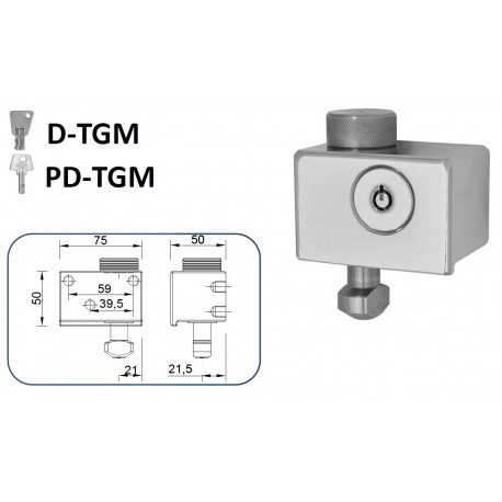 CIERRE LYF D-TGM / PD-TGM PARA PUERTA METÁLICA ENROLLABLE