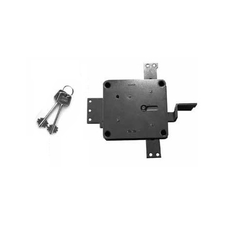 CERRADURA DE LLAVE GORJAS DOBLE PALA PARA CAJAS FUERTES SERIES 3304 ARFE 