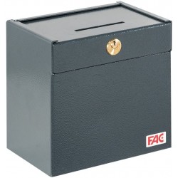 Caja fuerte FAC 6570 C con ranura para el ingreso de dinero en vehículos (coches, camiones, furgonetas etc.)