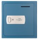Caja fuerte con buzón Olle S803LL (con cerradura de llave) sobreponer. Ranura de ingreso en puerta.