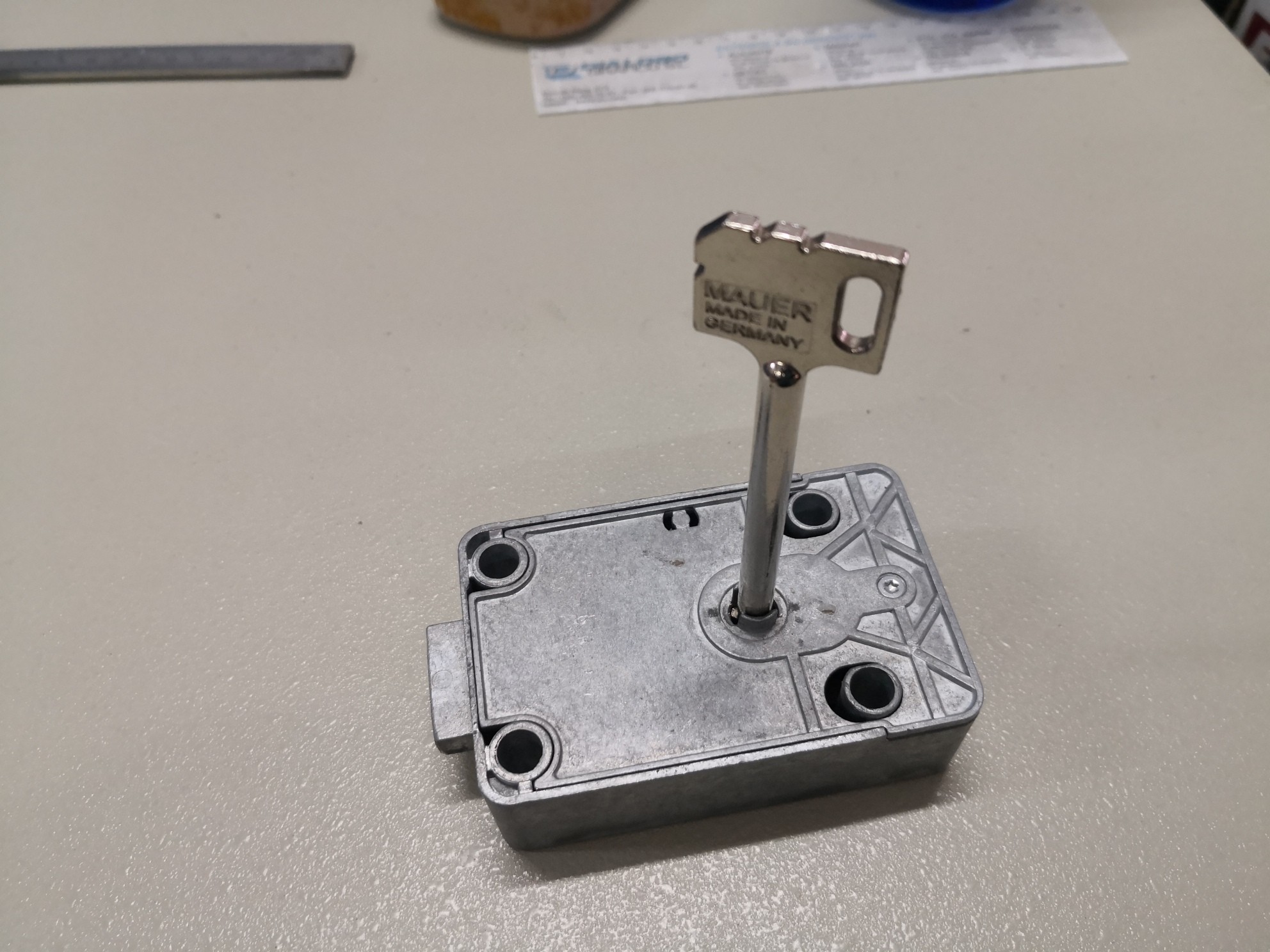 CERRADURA DE OCASION KABA MAUER 125mm CLASE B