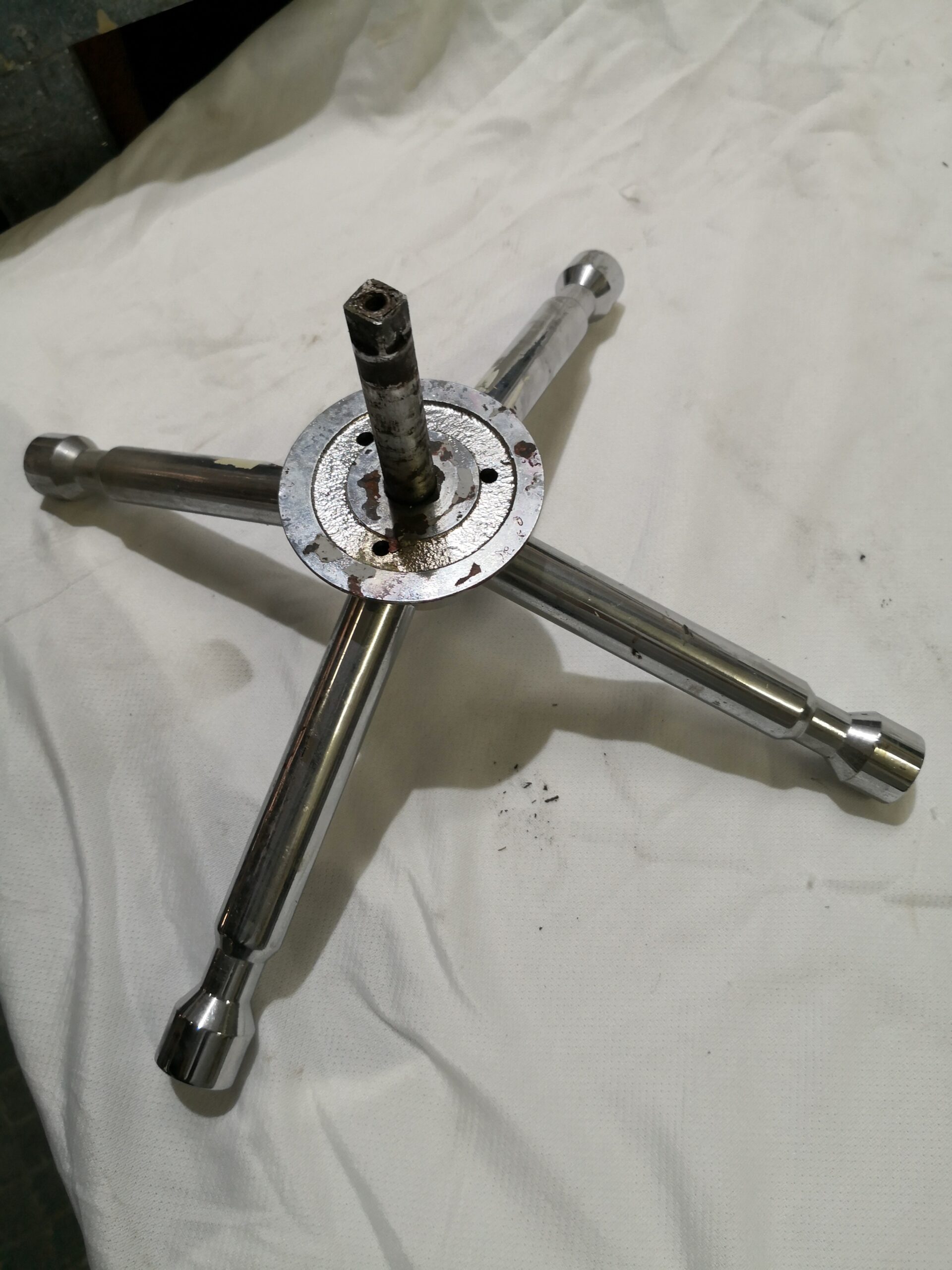 Maneta Puerta acorazada Soler 4 Maneta caja fuerte Soler 5 aspas