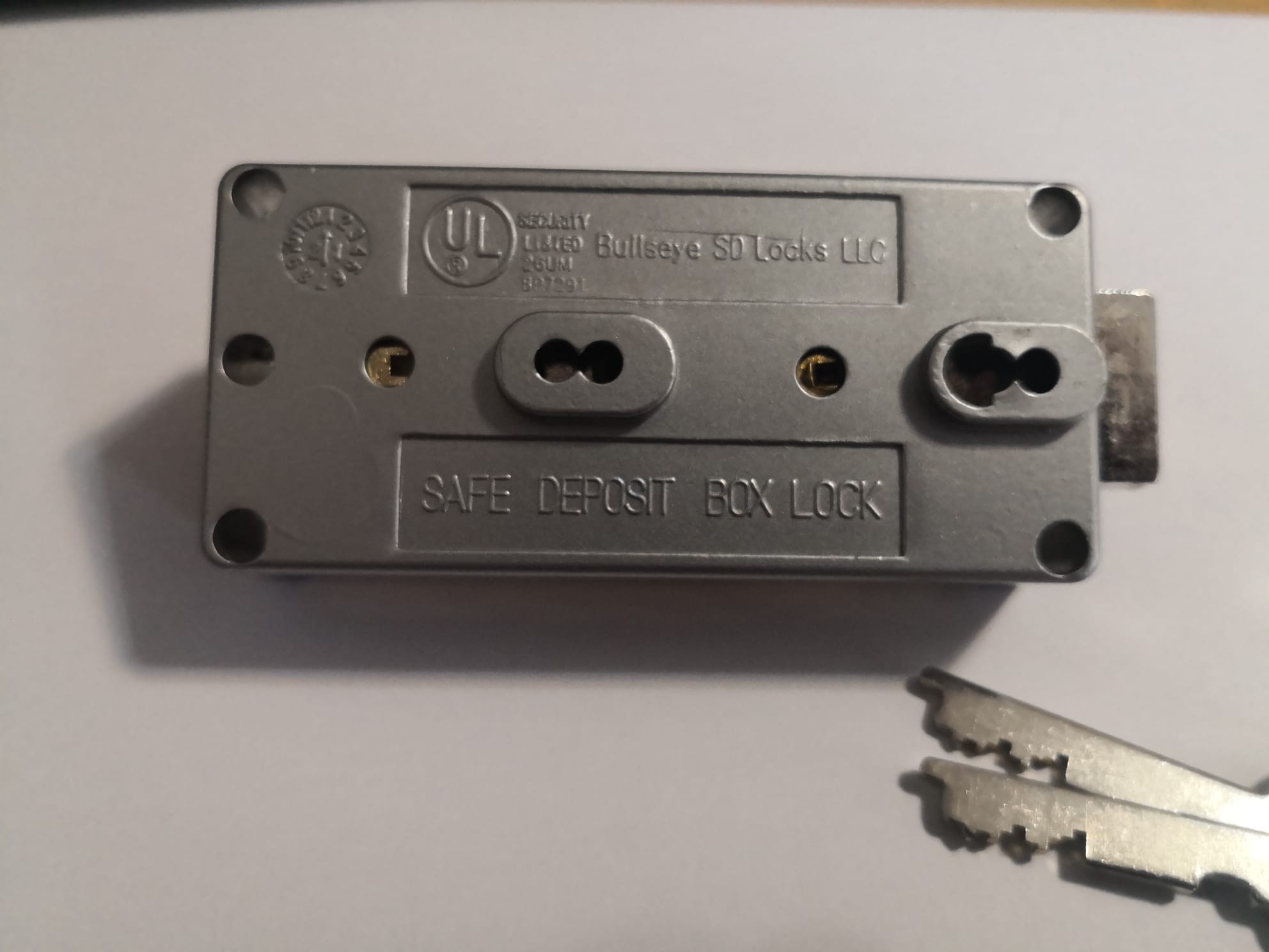 CERRADURA DOBLE INTERVENCION UL