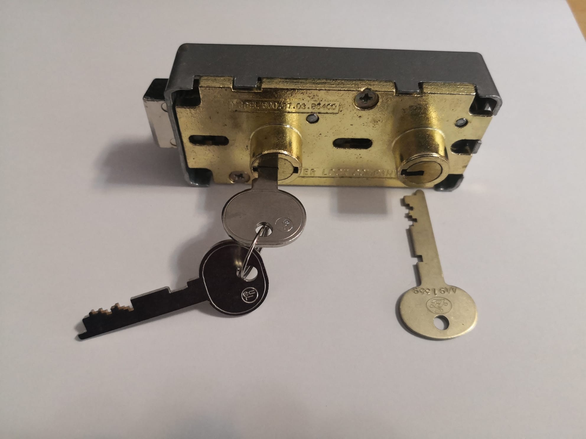 CERRADURA DOBLE INTERVENCION UL