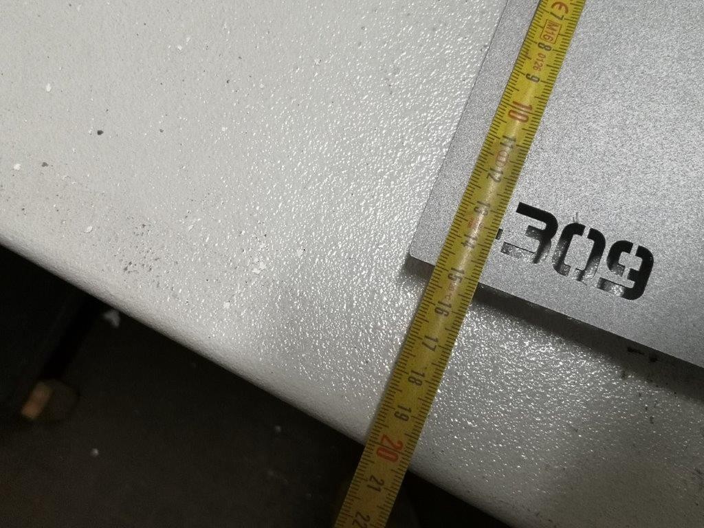 CARATULA METALICA CAJA FUERTE ARFE 12