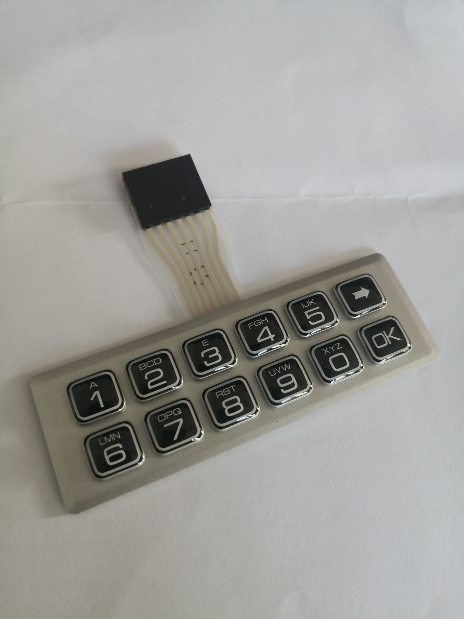 MEMBRANA TECLADOS TECNOSICUREZZA