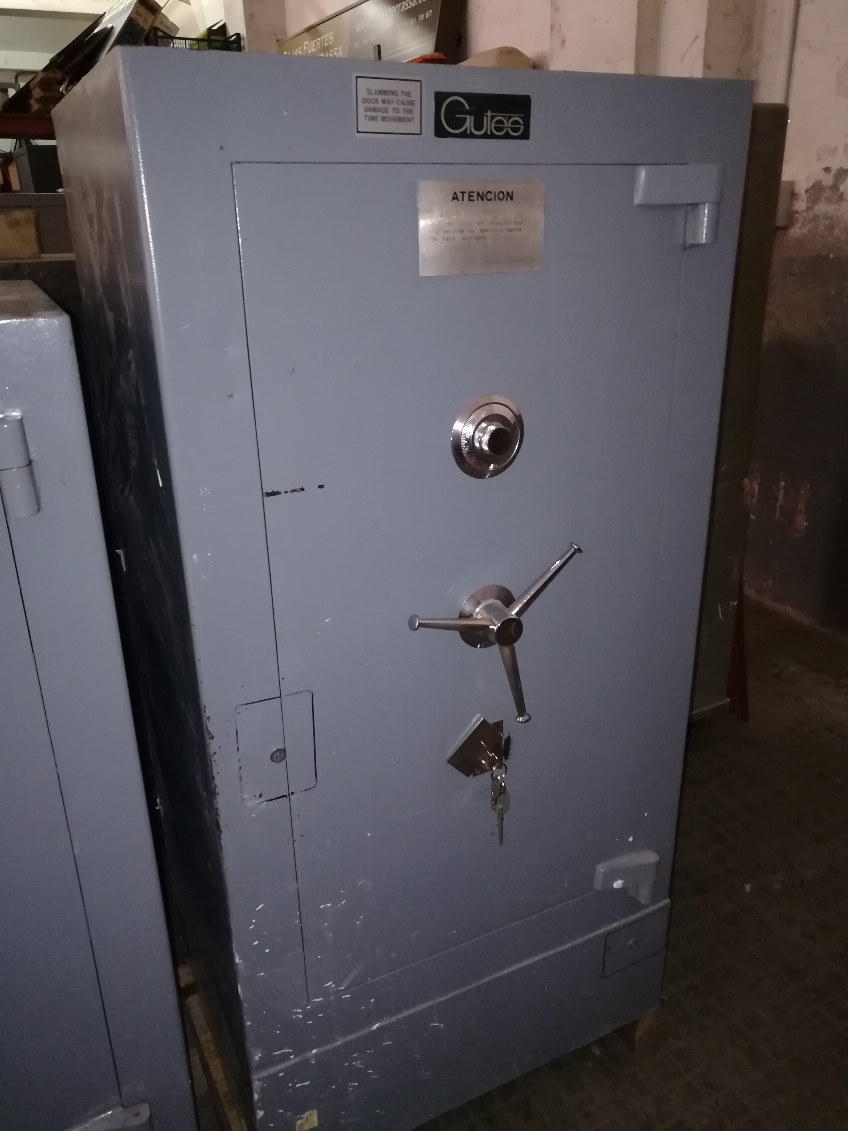 CAJA FUERTE FICHET 165 ACORAZADA DE SEGUNDA MANO / OCASION