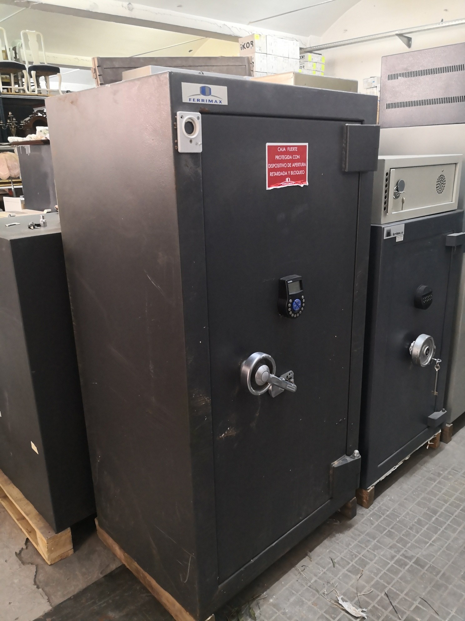 CAJA FUERTE FICHET 165 ACORAZADA DE SEGUNDA MANO / OCASION