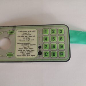 MEMBRANA TECLADO CAJAS BTV  ANTIGUAS