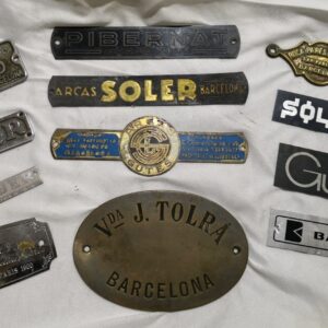 Placas de marca