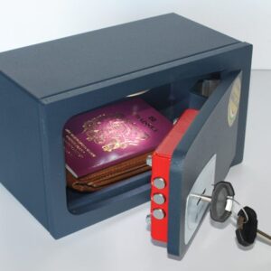 CAJA FUERTE PEQUEÑA PARA EMPOTRAR O SOBREPONER DOMESTICA MB/0