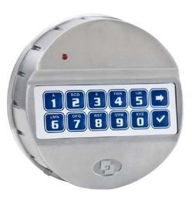 TECLADO ELECTRONICO PULSE METAL CROMADO