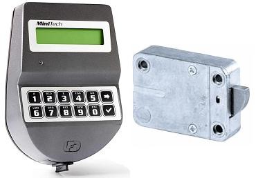 CERRADURA COMPLETA MINITECH SWIN ELECTRONICA HOMOLOGADA EN-1300