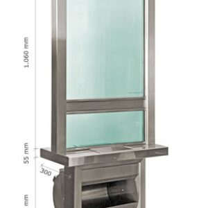 VENTANILLA Nº 45 DISPENSADORA DE PRODUCTOS CON CRISTAL PASAVOCES MOSTRADOR