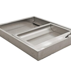 PASAMONEDAS Nº48 CAJON DESLIZANTE ACERO INOXIDABLE 