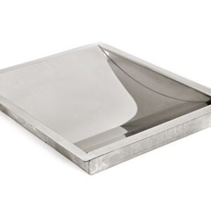 PASAMONEDAS Nº15 PARA EMPOTRAR ACERO INOXIDABLE 