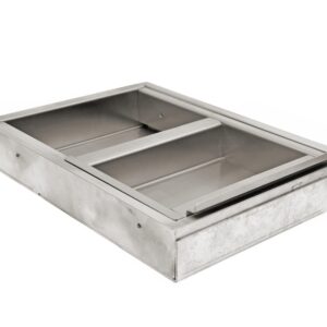 PASAMONEDAS Nº23 CAJON DESLIZANTE ACERO INOXIDABLE 