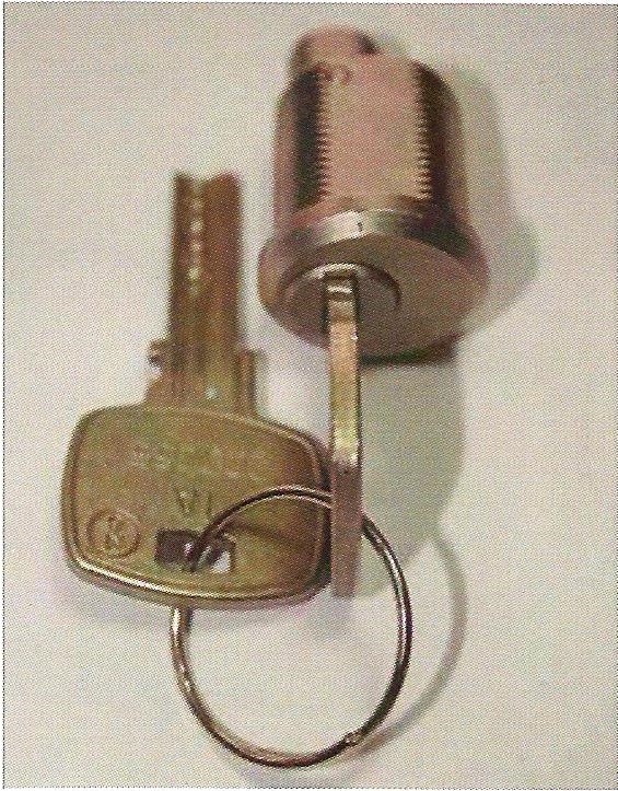 CERRADURA DE LLAVE DE PUNTOS IZQUIERDAS DESCENTRADA LLAVE CORTA PARA ARFE