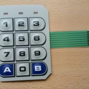 MEMBRANA TECLADO ANTIGUO SERIE 106 SIN ALIMENTACIÓN ARFE