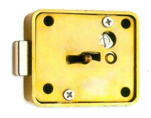 CERRADURA DE LLAVE GORJAS DOBLE PALA SERIES ANTIGUAS 2750 7500 GASOLINERA