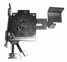 CERRADURA DE LLAVE GORJAS DOBLE PALA PARA CAJAS FUERTES SERIE 68L ARFE