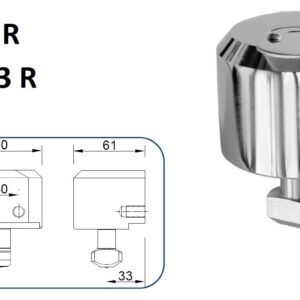 CIERRE LYF D-3 R / PD-3 R  PARA PUERTA METÁLICA ENROLLABLE