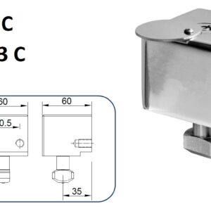CIERRE LYF D-3 C / PD-3 C  PARA PUERTA METÁLICA ENROLLABLE
