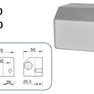 CIERRE LYF T-50 / P-50 PARA PUERTA METÁLICA ENROLLABLE