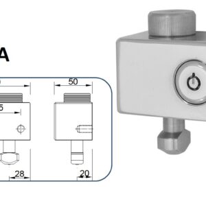 CIERRE LYF D-A / PD-A PARA PUERTA METÁLICA ENROLLABLE