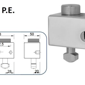 CIERRE LYF D-A P.E. PARA PUERTA METÁLICA ENROLLABLE