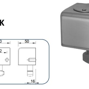CIERRE LYF D-K / PD-K PARA PUERTA METÁLICA ENROLLABLE
