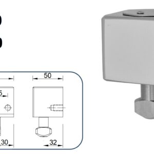 CIERRE LYF T-10 / P-10 PARA PUERTA METÁLICA ENROLLABLE