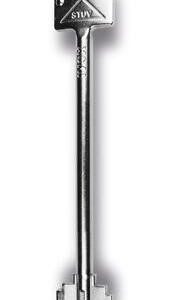 LLAVE IVOX STUV PARA CERRADURA DE CAJA FUERTE