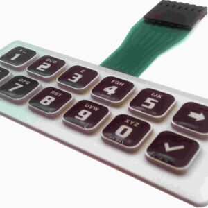 MEMBRANA TECLADOS TECNOSICUREZZA