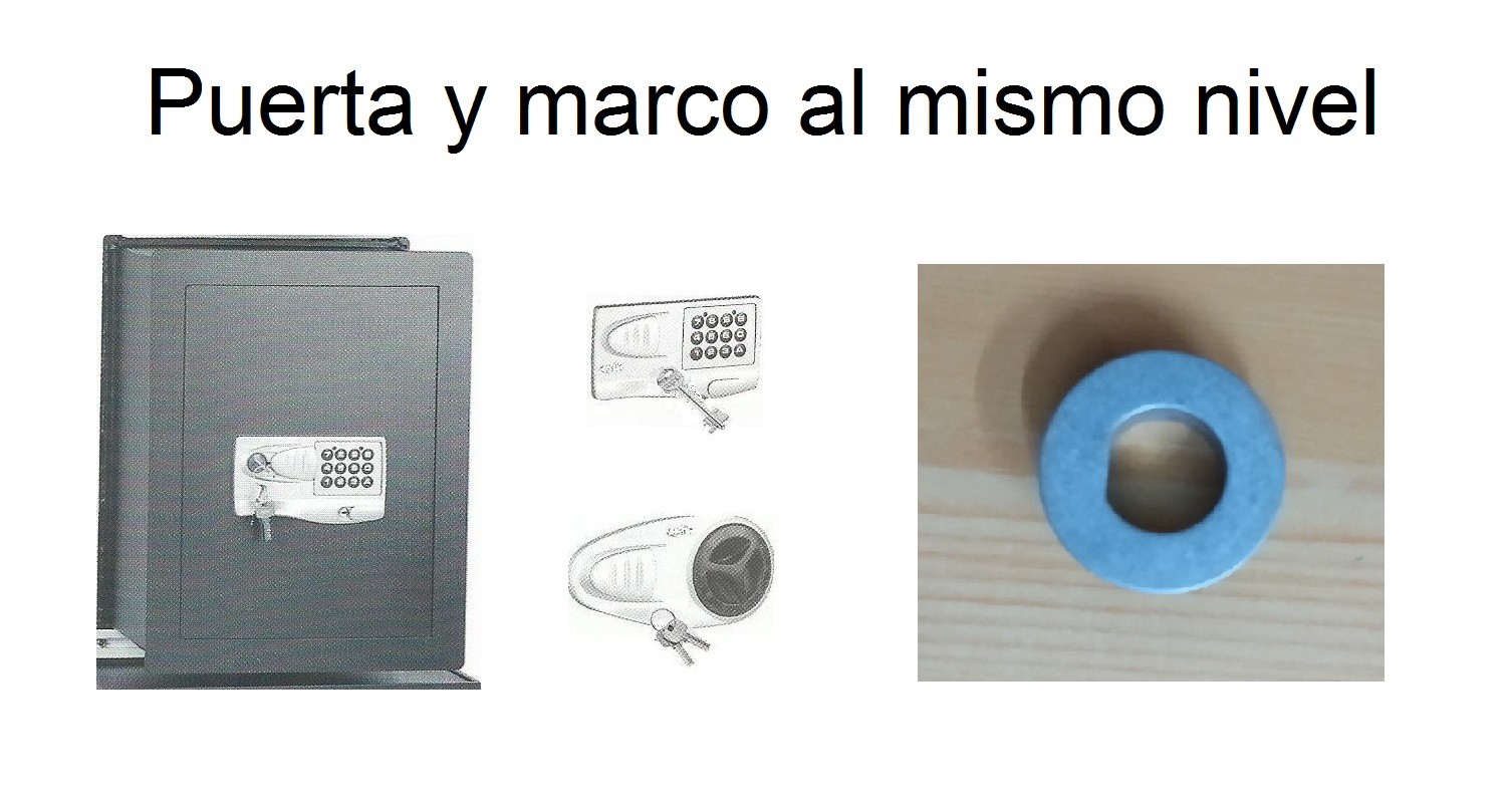 KIT SUSTITUCION DE CERRADURA GORJAS POR LLAVE DE PUNTOS