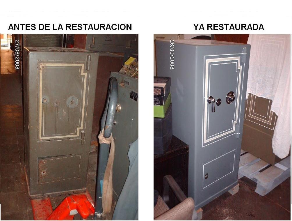 RESTAURACIÓN DE CAJAS FUERTES