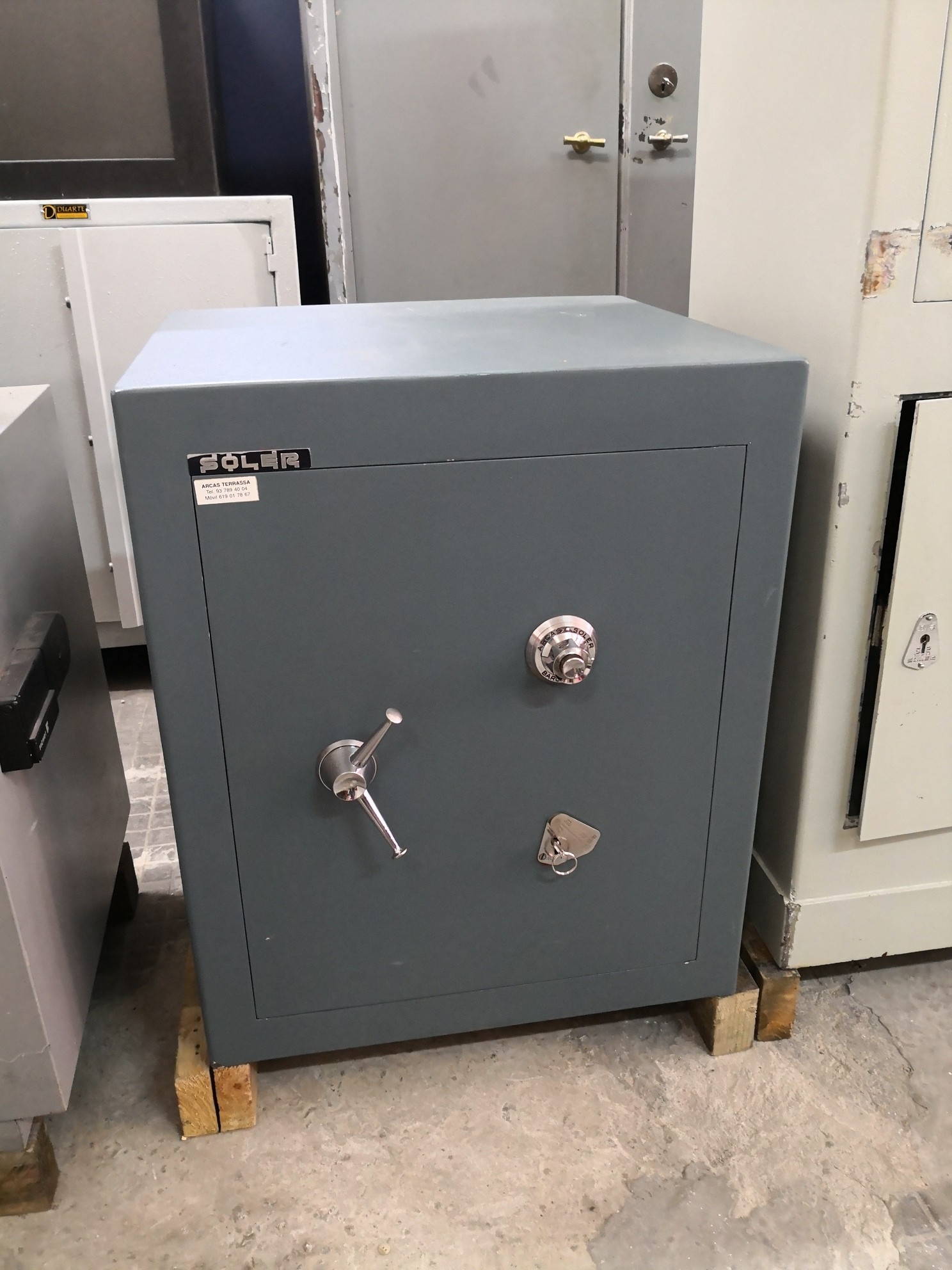 CAJA FUERTE SOLER 70 BLINDADA 1 CAJA FUERTE SOLER 70 BLINDADA