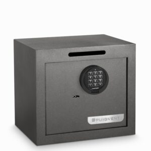 CAJA FUERTE CON BUZON REC01 LLAVE Y ELECTRONICO