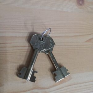 COPIA LLAVE DE GORJAS PARA CAJA FUERTE ARFE, FECOR Y COFAC