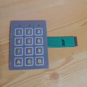 RECAMBIO FECOR MEMBRANA TECLADO CAJA FUERTE