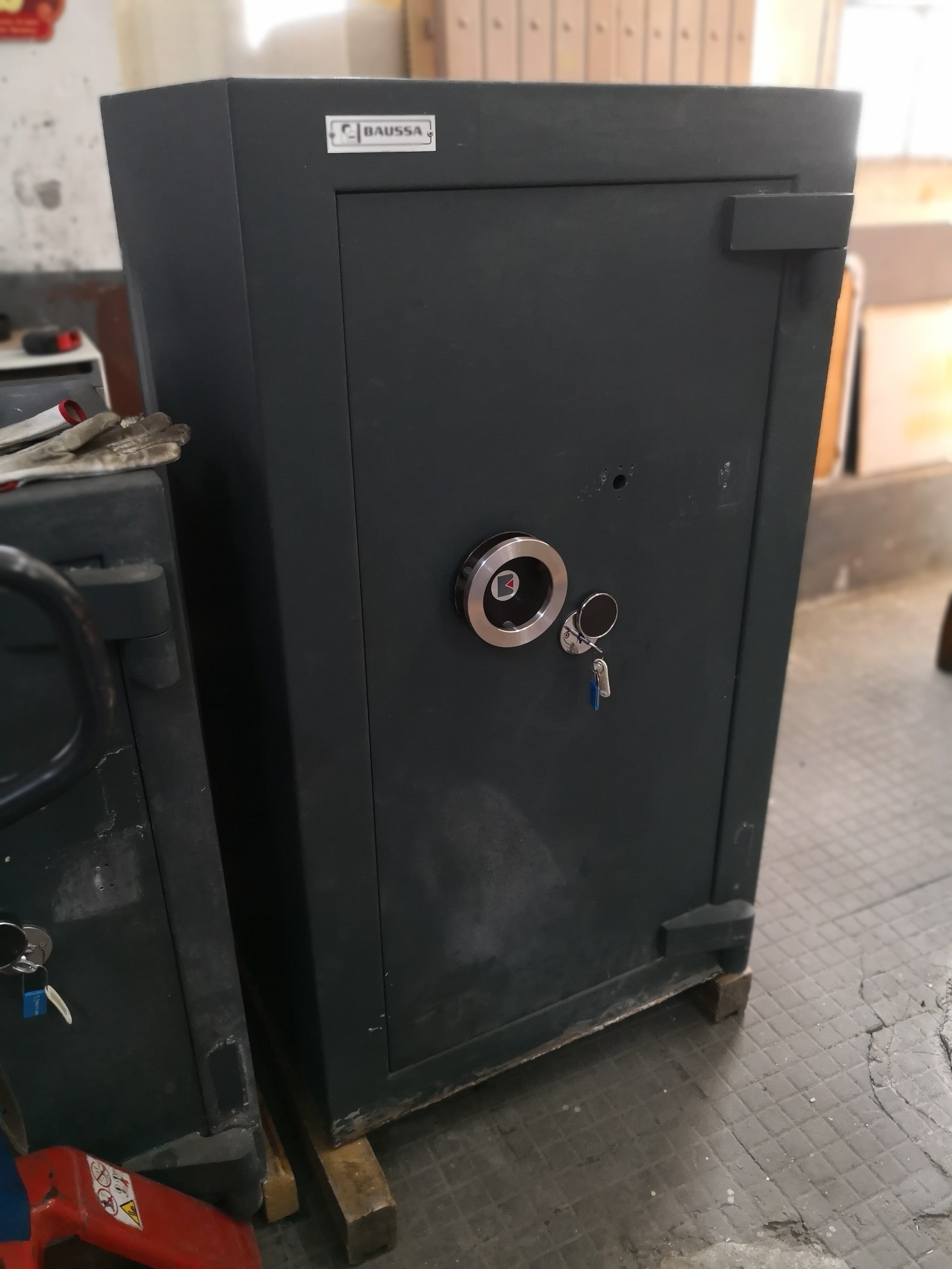 CAJA FUERTE BAUSSA 141 SM 1 CAJA FUERTE BAUSSA 141 SM DE SEGUNDA MANO / OCASIÓN. ALTA SEGURIDAD