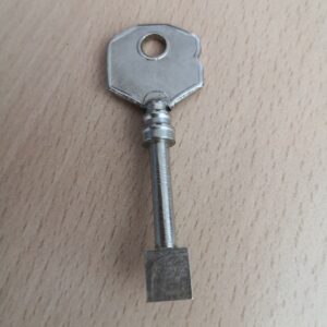 LLAVE EN BRUTO CERRADURAS FICHET ANTIGUAS