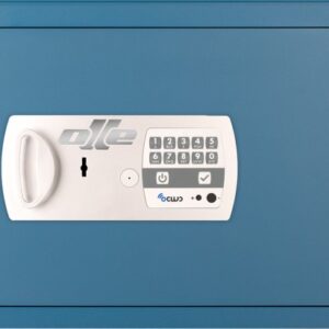 Caja fuerte Olle S802LE (llave + electrónico) de sobreponer