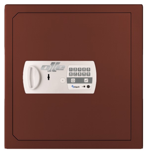 Caja fuerte Olle S603LE (llave + electrónico) sobreponer