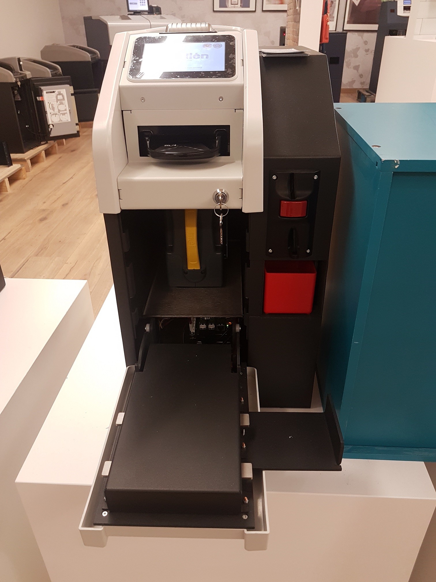 Accesorio: Modulo de monedas GUNNEBO SAFEDEPOSIT D1K CAJA FUERTE INGRESADOR DE EFECTIVO