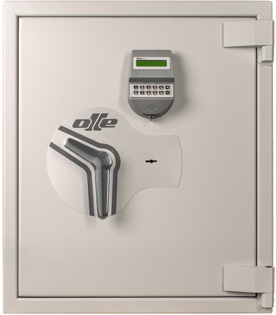 CAJA FUERTE OLLE AP3 (LLAVE + ELECTRÓNICA RETARDO Y BLOQUEO) SERIE IV GRADO 4 UNE EN 1143-1 : 2012