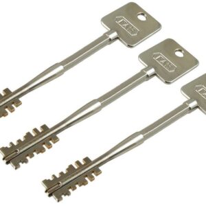 Trio de Llaves talladas FAS S&G Sargent and Greenleaf para cerraduras de cajas fuertes