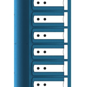 Compartimentos de seguridad Olle C216 serie C100. 16 puertas T2